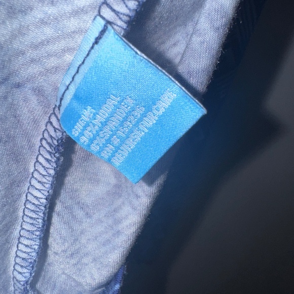 EUC J. McLaughlin Jana Long Sleeve Top in Blue Geometric Print Size Large - Picture 5 of 7